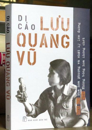 "Di cảo Lưu Quang Vũ" xuất bản năm 2008.