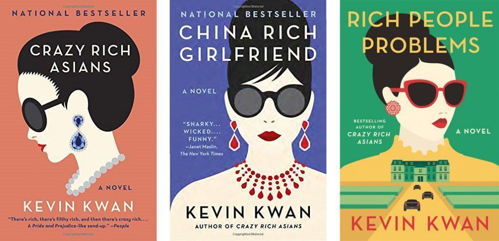 Series sách về giới siêu giàu châu Á của Kevin Kwan.