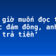 ‘Bây giờ muốn đọc thơ trước đám đông, anh phải trả tiền’