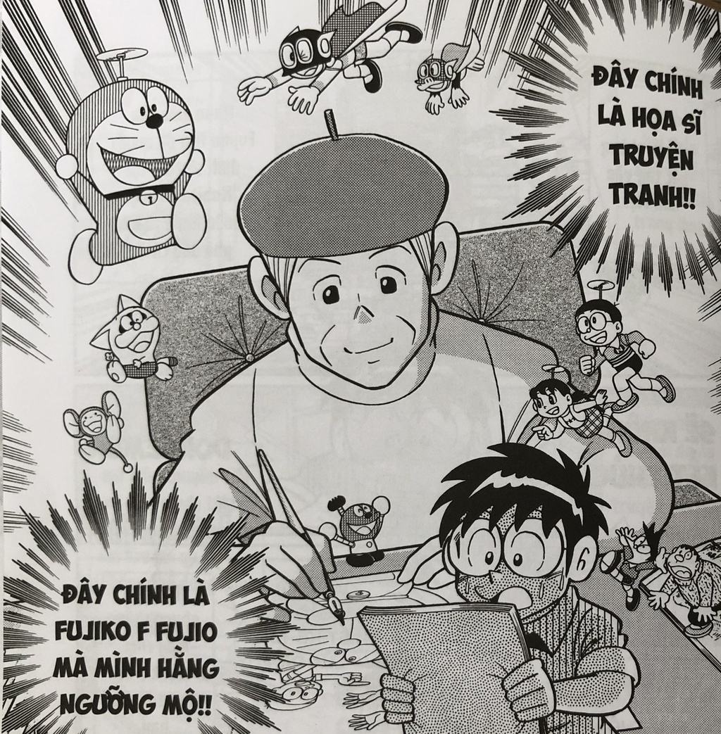 Tac gia ‘Doraemon’ nam chat cay but cho den khi hoan toan mat y thuc hinh anh 3 Fujiko_2.jpg
