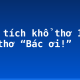 Phân tích khổ thơ 10 bài thơ “Bác ơi!”