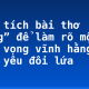 Phân tích bài thơ “Sóng” để làm rõ một khát vọng vĩnh hằng về tình yêu đôi lứa