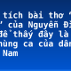 Phân tích bài thơ “Đất nước” của Nguyễn Đình Thi để thấy đây là một bản hùng ca của dân tộc Việt Nam