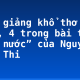 Bình giảng khổ thơ thứ 2, 3, 4 trong bài thơ “Đất nước” của Nguyễn Đình Thi
