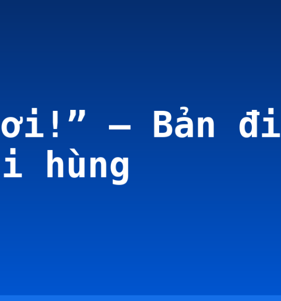 “Bác ơi!” – Bản điếu văn bi hùng