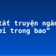 Tóm tắt truyện ngắn “Người trong bao”