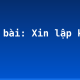 Soạn bài: Xin lập khoa luật