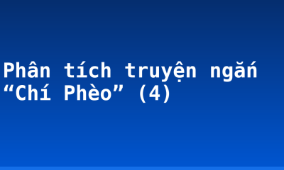 Phân tích truyện ngắn “Chí Phèo” (4)