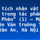 Phân tích nhân vật Bá Kiến trong tác phẩm “Chí Phèo” (1) – Một HS chuyên Văn trường THPT Chu Văn An, Hà Nội