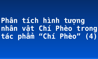 Phân tích hình tượng nhân vật Chí Phèo trong tác phẩm “Chí Phèo” (4)