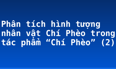 Phân tích hình tượng nhân vật Chí Phèo trong tác phẩm “Chí Phèo” (2)