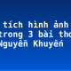 Phân tích hình ảnh mùa thu trong 3 bài thơ thu của Nguyễn Khuyến