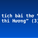 Phân tích bài thơ “Vịnh khoa thi Hương” (3)