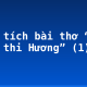 Phân tích bài thơ “Vịnh khoa thi Hương” (1)