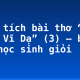 Phân tích bài thơ “Đây thôn Vĩ Dạ” (3) – bài thi học sinh giỏi