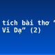 Phân tích bài thơ “Đây thôn Vĩ Dạ” (2)