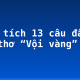 Phân tích 13 câu đầu bài thơ “Vội vàng” (2)