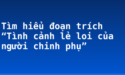 Tìm hiểu đoạn trích “Tình cảnh lẻ loi của người chinh phụ”