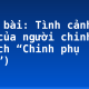 Soạn bài: Tình cảnh lẻ loi của người chinh phụ (trích “Chinh phụ ngâm”)