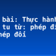 Soạn bài: Thực hành các phép tu từ: phép điệp và phép đối