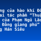 Âm vang của hào khí Đông A qua hai tác phẩm “Thuật hoài” của Phạm Ngũ Lão và “Bạch Đằng giang phú” của Trương Hán Siêu