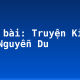 Soạn bài: Truyện Kiều của Nguyễn Du