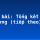 Soạn bài: Tổng kết về từ vựng (tiếp theo)