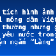 Phân tích hình ảnh người nông dân Việt Nam bình thường nhưng giàu lòng yêu nước trong truyện ngắn “Làng”