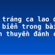 Khúc tráng ca lao động trên biển trong bài thơ “Đoàn thuyền đánh cá”