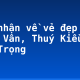 Cảm nhận về vẻ đẹp của Thuý Vân, Thuý Kiều và Kim Trọng