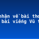 Cảm nhận về bài thơ “Lại bài viếng Vũ thị”