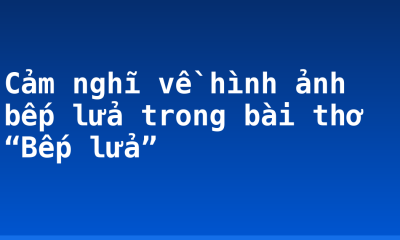Cảm nghĩ về hình ảnh bếp lửa trong bài thơ “Bếp lửa”