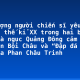 Hình tượng người chiến sĩ yêu nước vào đầu thế kỉ XX trong hai bài thơ “Vào nhà ngục Quảng Đông cảm tác” của Phan Bội Châu và “Đập đá ở Côn Lôn” của Phan Châu Trinh