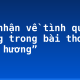 Cảm nhận về tình quê hương trong bài thơ “Quê hương”