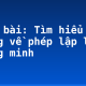 Soạn bài: Tìm hiểu chung về phép lập luận chứng minh