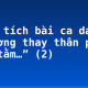 Phân tích bài ca dao “Thương thay thân phận con tằm…” (2)