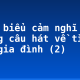 Phát biểu cảm nghĩ về những câu hát về tình cảm gia đình (2)