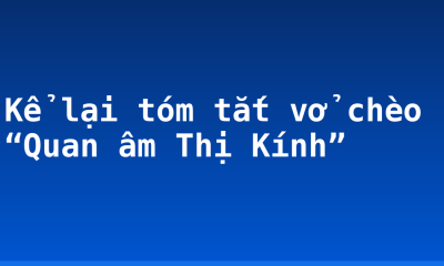 Kể lại tóm tắt vở chèo “Quan âm Thị Kính”
