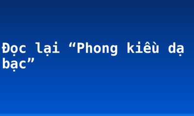 Đọc lại “Phong kiều dạ bạc”