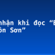 Cảm nhận khi đọc “Bài ca Côn Sơn”