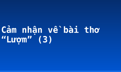 Cảm nhận về bài thơ “Lượm” (3)