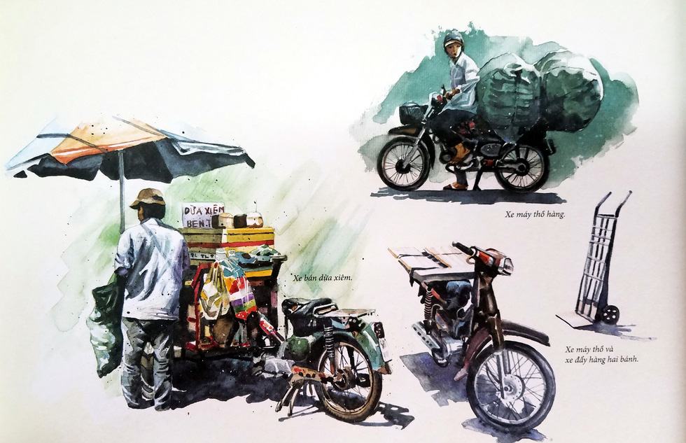 Dạo phố Sài Gòn qua tranh và ký họa của Phạm Công Tâm - Ảnh 11.