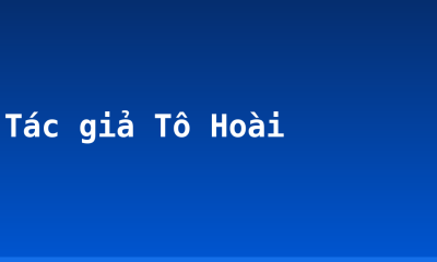 Tác giả Tô Hoài