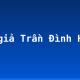 Tác giả Trần Đình Hượu