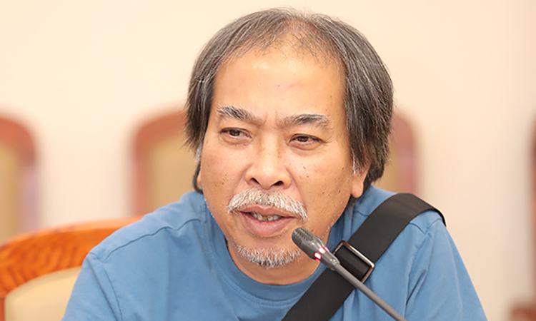 Nhà văn, nhà thơ Nguyễn Quang Thiều ở tuổi 63. Ảnh: TTVH.