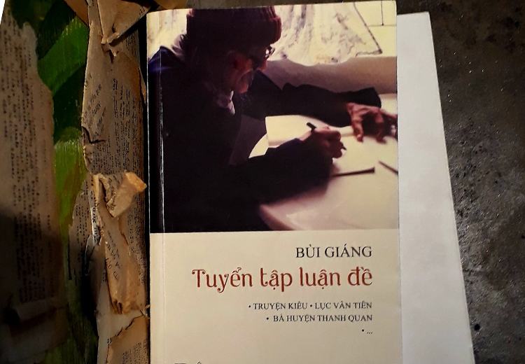 Bìa tuyển tập Bùi Giáng