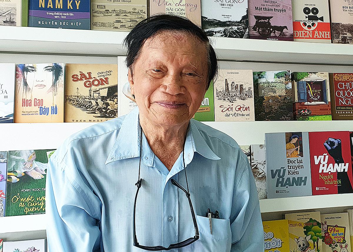 Nhà văn Vũ Hạnh, sinh năm 1926 tại Quảng Nam. Ông tham gia Cách mạng năm 19 tuổi, bền bỉ đấu tranh bằng ngòi bút trên mặt trận tư tưởng văn hóa. Ảnh: NXB Văn hóa - Văn nghệ.