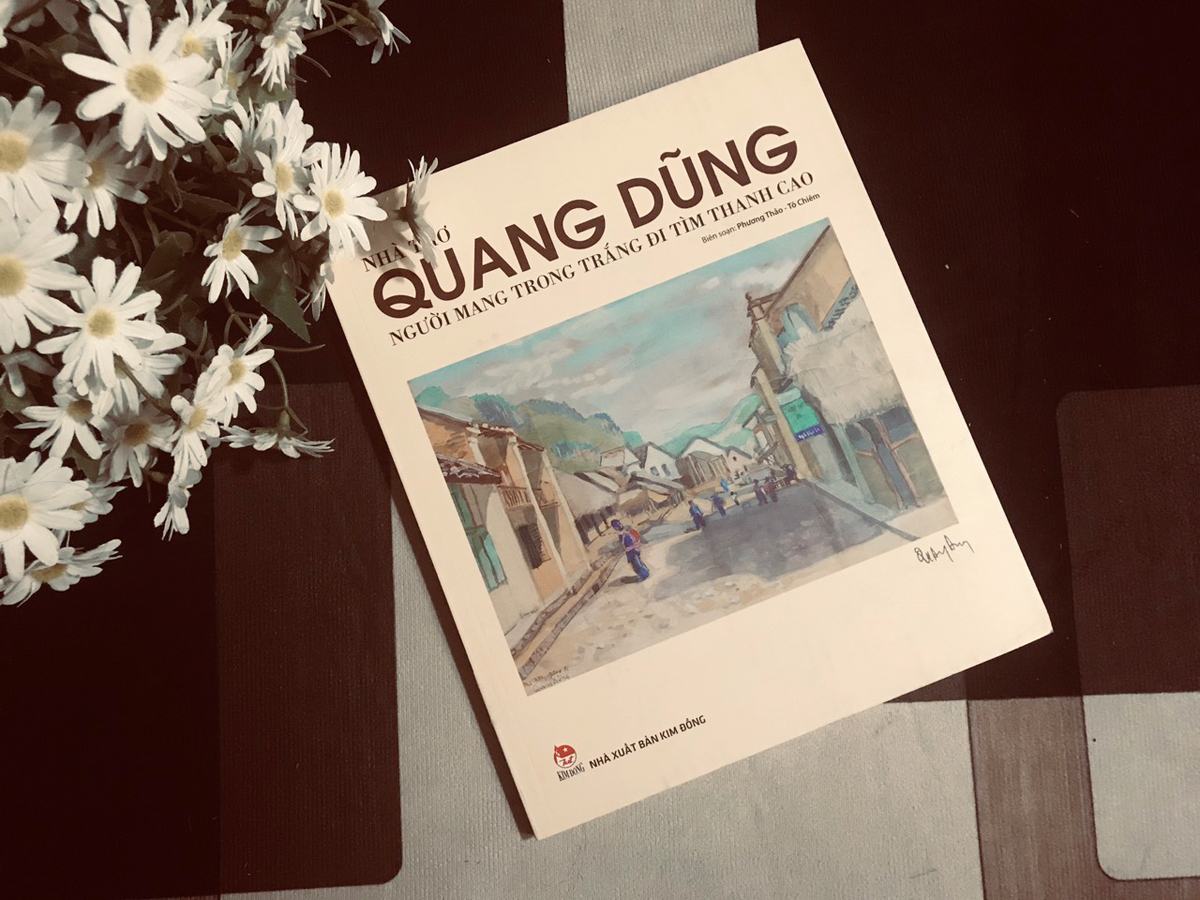 Sách được NXB Kim Đồng ấn hành tháng 8, hướng tới kỷ niệm 100 năm ngày sinh Quang Dũng (1921 - 2021).