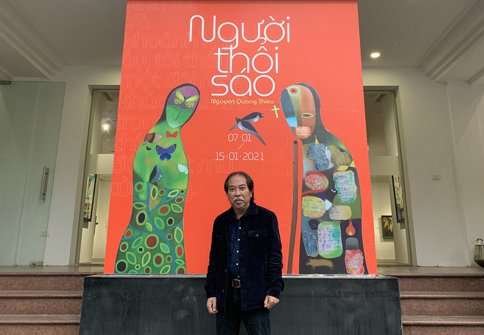 Chủ tịch Hội Nhà văn Việt Nam Nguyễn Quang Thiều: Các nhà văn hãy viết thật mê đắm - Ảnh 5.