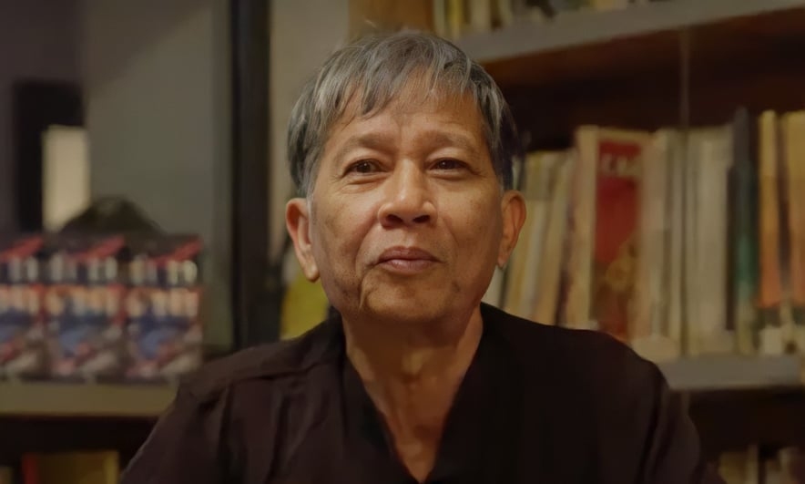 Nhà văn Nguyễn Huy Thiệp năm 2018. Ảnh: Nhã Nam.